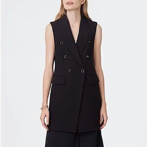 Club Monaco Selska Longline Blazer Vest, NEW